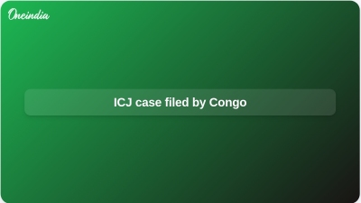 ICJ case filed by Congo