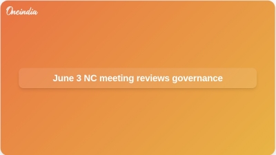 June 3 NC meeting reviews governance