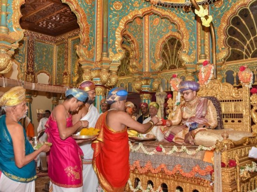 Yaduveer Krishnadatta Chamaraja Wadiyar, The Present Ruler Of The Erstwhile Royal Family, Performs R