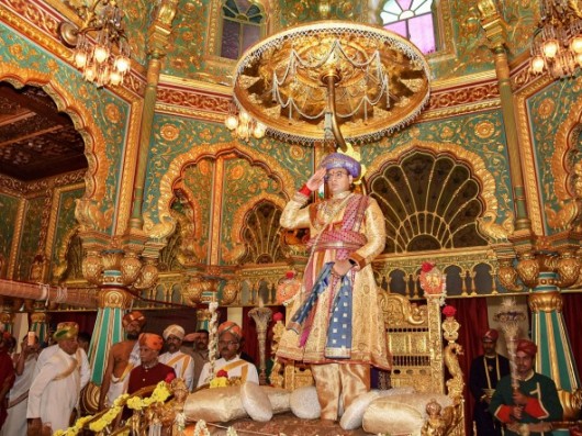 Yaduveer Krishnadatta Chamaraja Wadiyar, The Present Ruler Of The Erstwhile Royal Family, Performs R