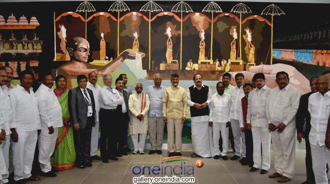 AP CM N Chandrababu Naidu Inaugurates New Terminal At Vijayawada Airport AP CM N Chandrababu Naidu Inaugurates New Terminal At Vijayawada Airport