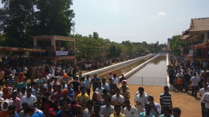 Protest In Favor Of Kambala In Mangaluru Protest In Favor Of Kambala In Mangaluru