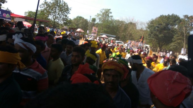 Protest In Favor Of Kambala In Mangaluru Protest In Favor Of Kambala In Mangaluru
