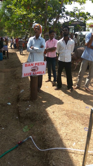Protest In Favor Of Kambala In Mangaluru Protest In Favor Of Kambala In Mangaluru
