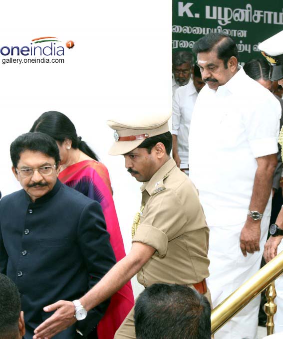 Photo Gallery: E Palaniswami Sworn In As Tamil Nadu Chief Minister Photo Gallery: E Palaniswami Sworn In As Tamil Nadu Chief Minister