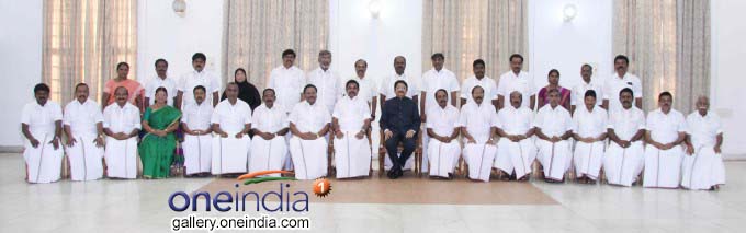 Photo Gallery: E Palaniswami Sworn In As Tamil Nadu Chief Minister Photo Gallery: E Palaniswami Sworn In As Tamil Nadu Chief Minister