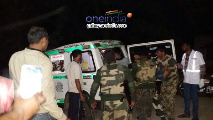 Landmine Blast By Maoists In Koraput On Andhra-Odisha Border Landmine Blast By Maoists In Koraput On Andhra-Odisha Border
