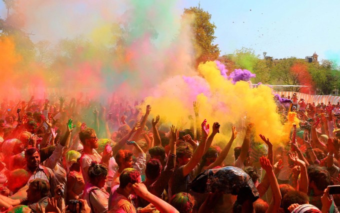 Holi Celebrations Across India 2017 Holi Celebrations Across India 2017