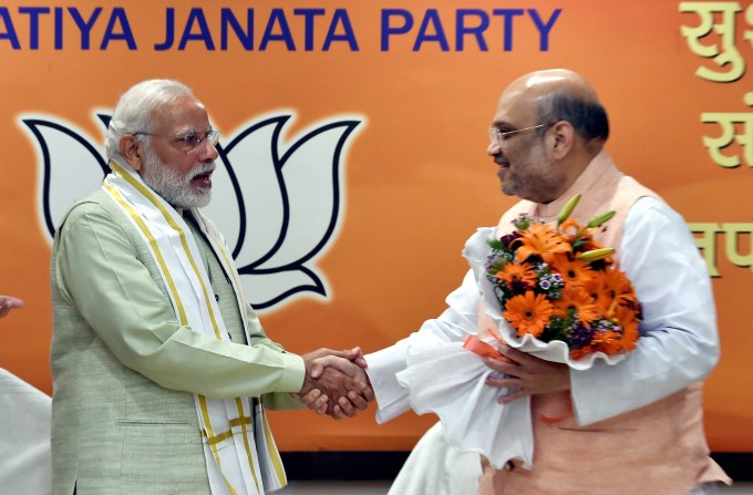 Photo Gallery: BJP Celebrates Big UP Win Photo Gallery: BJP Celebrates Big UP Win