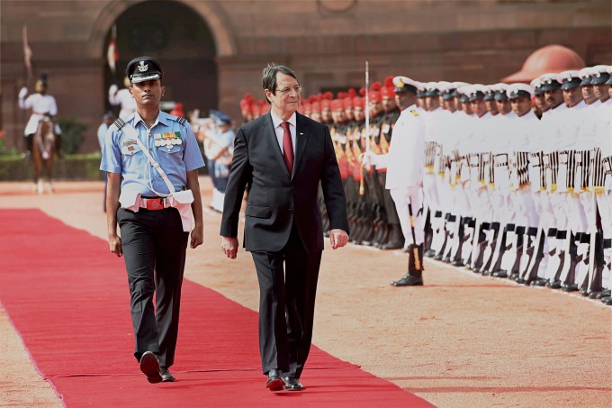 Cyprus President Nicos Anastasiades Visit India Cyprus President Nicos Anastasiades Visit India