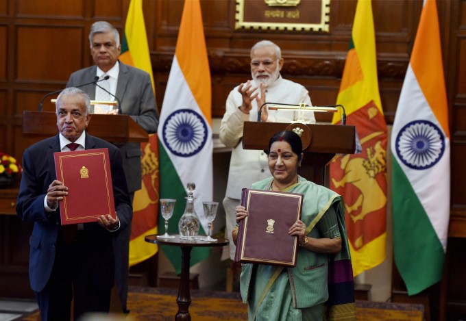 Sri Lankan PM Ranil Wickremesinghe Four Day Visit In India Sri Lankan PM Ranil Wickremesinghe Four Day Visit In India