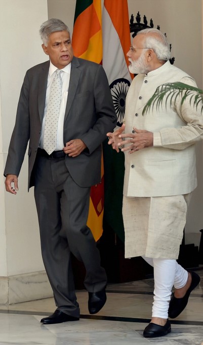 Sri Lankan PM Ranil Wickremesinghe Four Day Visit In India Sri Lankan PM Ranil Wickremesinghe Four Day Visit In India