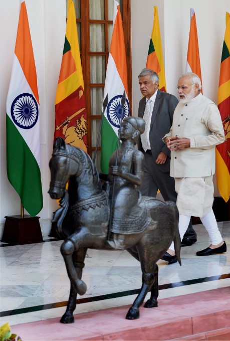 Sri Lankan PM Ranil Wickremesinghe Four Day Visit In India Sri Lankan PM Ranil Wickremesinghe Four Day Visit In India