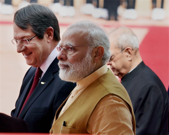 Cyprus President Nicos Anastasiades Visit India Cyprus President Nicos Anastasiades Visit India