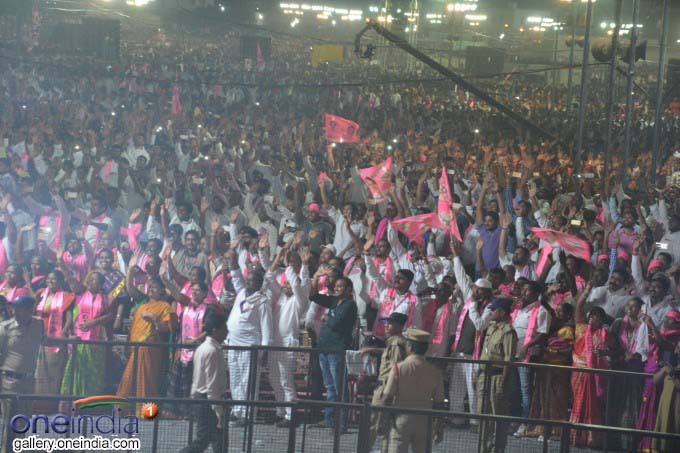 Telangana CM KCR Addresses Farmers In Warangal Telangana CM KCR Addresses Farmers In Warangal