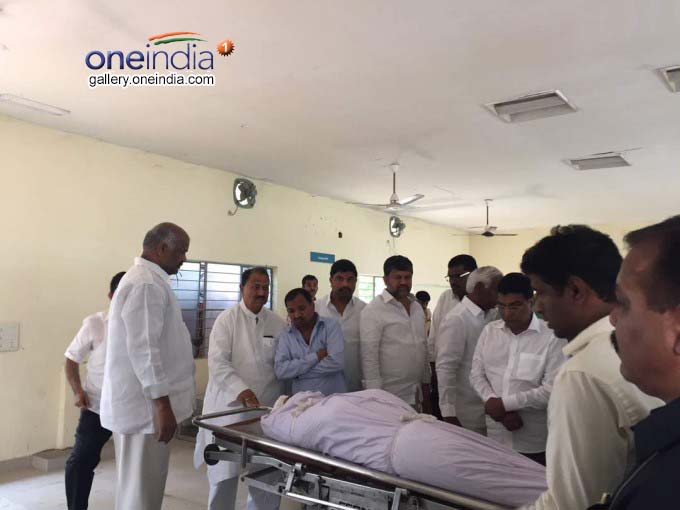 Photo Gallery: AP Minister P Narayana's Son Killed In Road Mishap In Hyderabad Photo Gallery: AP Minister P Narayana's Son Killed In Road Mishap In Hyderabad