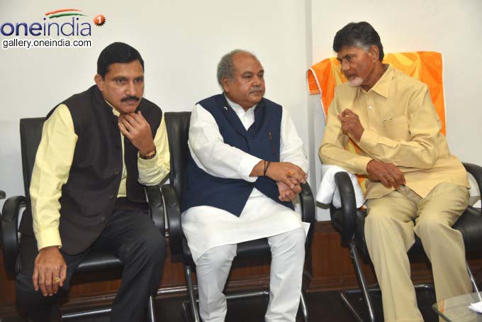 AP CM N Chandrababu Naidu Meets Union Ministers In New Delhi AP CM N Chandrababu Naidu Meets Union Ministers In New Delhi