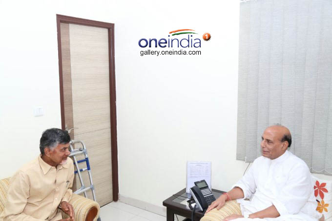 AP CM N Chandrababu Naidu Meets Union Ministers In New Delhi AP CM N Chandrababu Naidu Meets Union Ministers In New Delhi