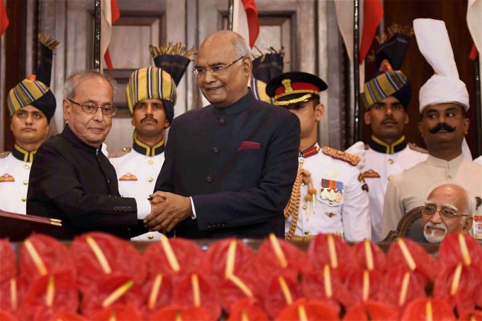 Ram Nath Kovind Swearing-In Ceremony In New Delhi Ram Nath Kovind Swearing-In Ceremony In New Delhi