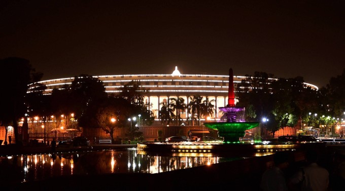 President Pranab Mukherjee And PM Narendra Modi Launches GST President Pranab Mukherjee And PM Narendra Modi Launches GST