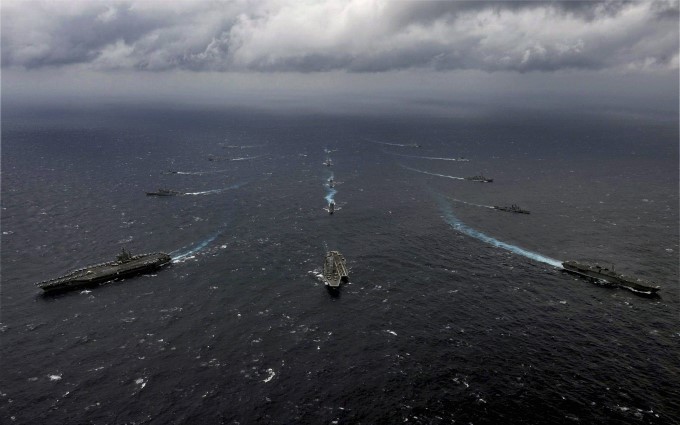 Tri-Nation Malabar Naval Exercise 2017 Tri-Nation Malabar Naval Exercise 2017