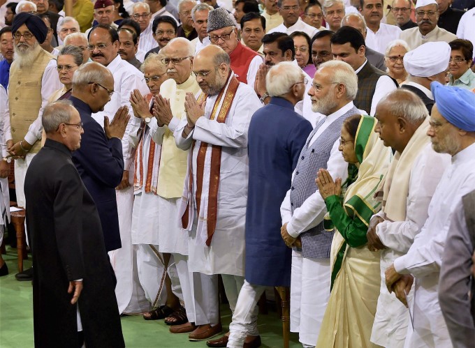 Ram Nath Kovind Swearing-In Ceremony In New Delhi Ram Nath Kovind Swearing-In Ceremony In New Delhi