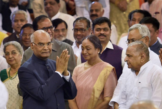 Ram Nath Kovind Swearing-In Ceremony In New Delhi Ram Nath Kovind Swearing-In Ceremony In New Delhi