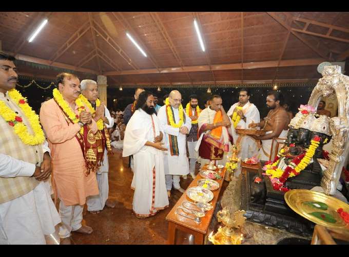BJP President Amit Shah In Karnataka BJP President Amit Shah In Karnataka
