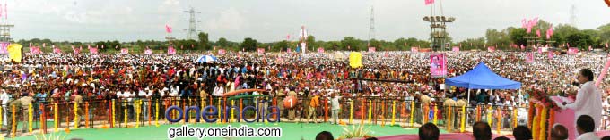 CM KCR Lays Foundation Stone For SRSP Restoration Scheme CM KCR Lays Foundation Stone For SRSP Restoration Scheme