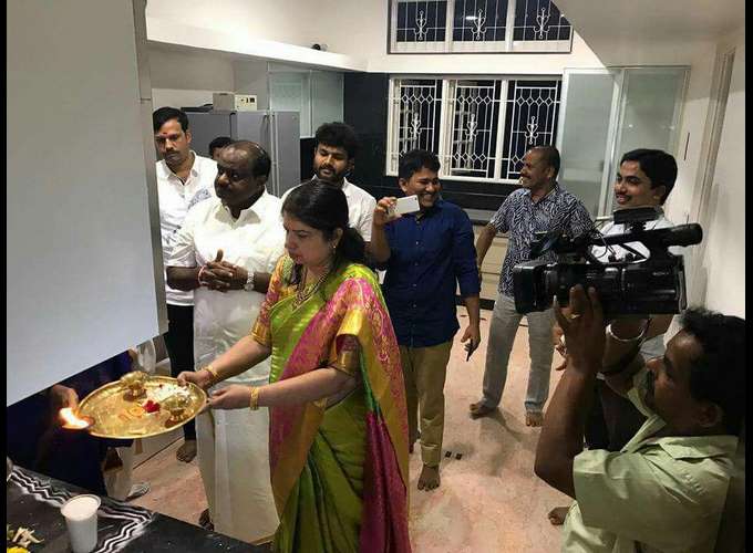 HD Kumaraswamy Housing Ceremony After Renovation HD Kumaraswamy Housing Ceremony After Renovation