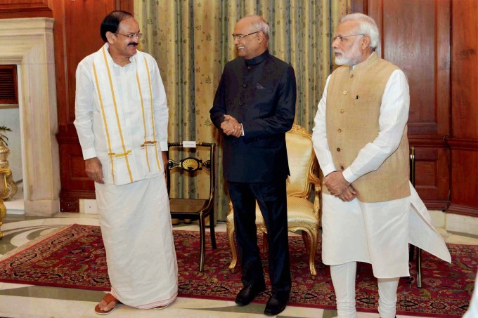 Photo Gallery: Venkaiah Naidu Sworn In As India's 13th Vice-President Of India Photo Gallery: Venkaiah Naidu Sworn In As India's 13th Vice-President Of India