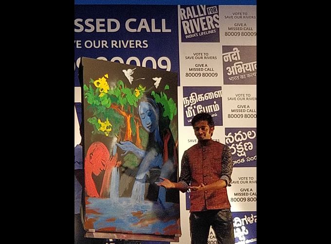 Jaggi Vasudev's The Rally For Rivers Camapaign Held In Bangaluru Jaggi Vasudev's The Rally For Rivers Camapaign Held In Bangaluru