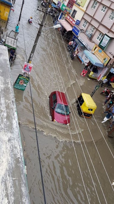 Heavy Rain In Bengaluru Heavy Rain In Bengaluru