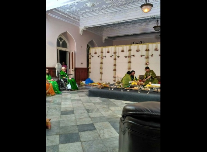 Mysuru Palace Witness Trishika Kumari's Baby Shower Mysuru Palace Witness Trishika Kumari's Baby Shower