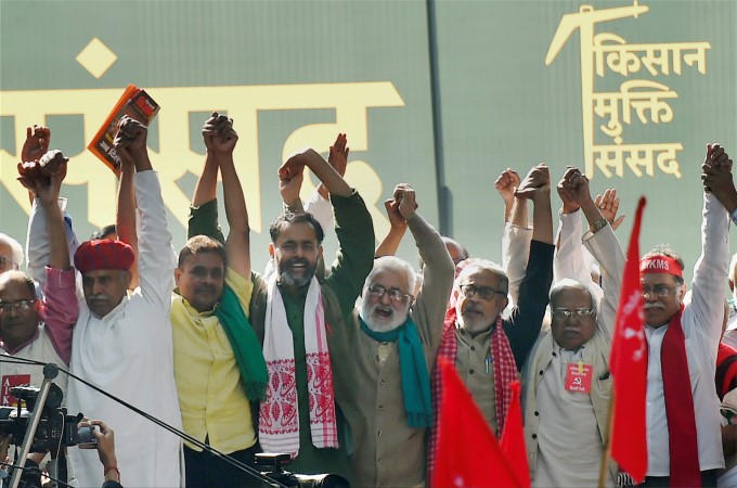 Farmers Protest In New Delhi Farmers Protest In New Delhi