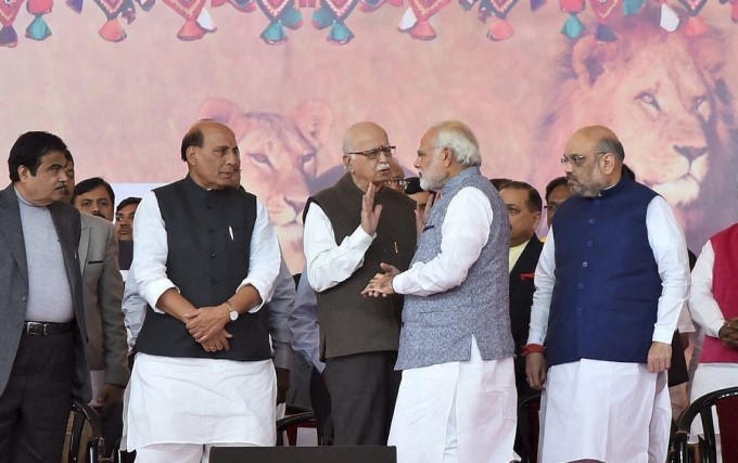 Vijay Rupani Takes Sworn In As Gujarat Chief Minister Vijay Rupani Takes Sworn In As Gujarat Chief Minister