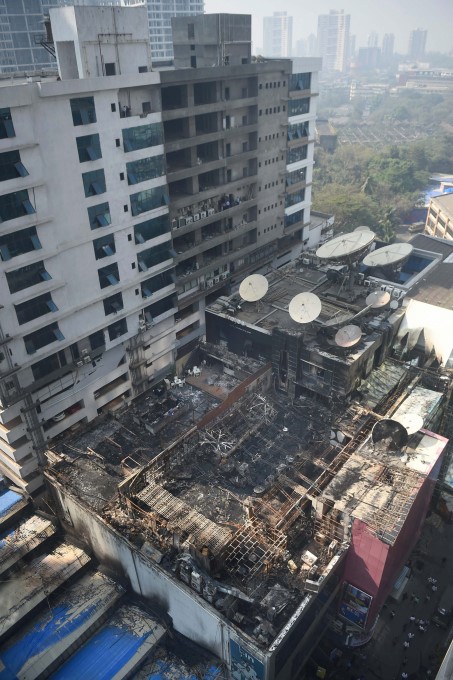 Fire Breaks Out At Kamala Mills In Mumbai Fire Breaks Out At Kamala Mills In Mumbai