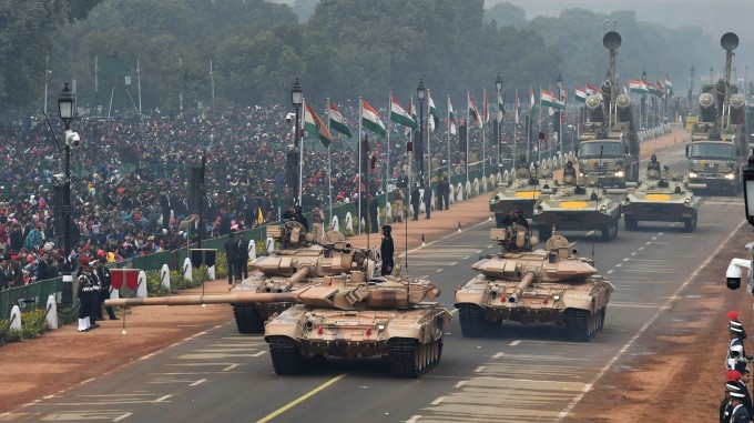 Rehearsals For Republic Day Parade ( 2018 ) Rehearsals For Republic Day Parade ( 2018 )