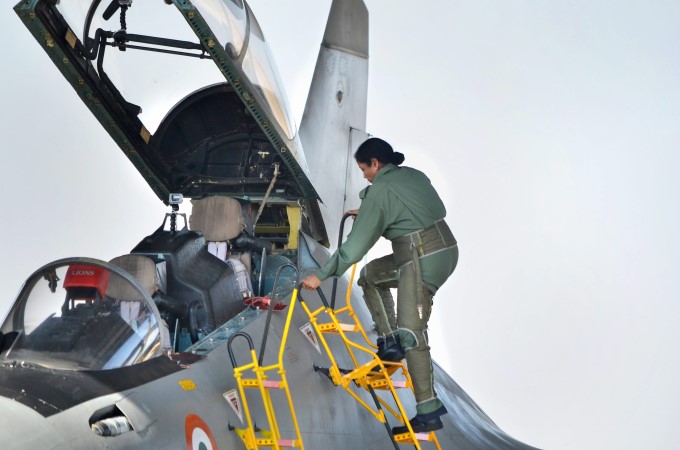 Minister Nirmala Sitharaman Flies In IAFs Sukhoi 30 MKI Minister Nirmala Sitharaman Flies In IAFs Sukhoi 30 MKI