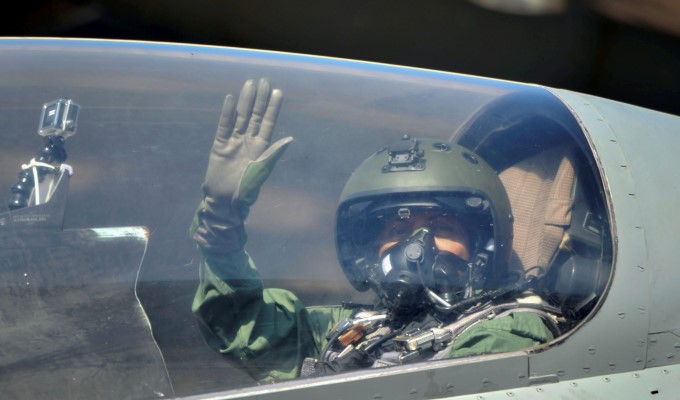 Minister Nirmala Sitharaman Flies In IAFs Sukhoi 30 MKI Minister Nirmala Sitharaman Flies In IAFs Sukhoi 30 MKI