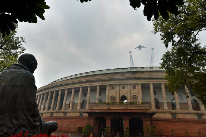 Rehearsals For Republic Day Parade ( 2018 ) Rehearsals For Republic Day Parade ( 2018 )