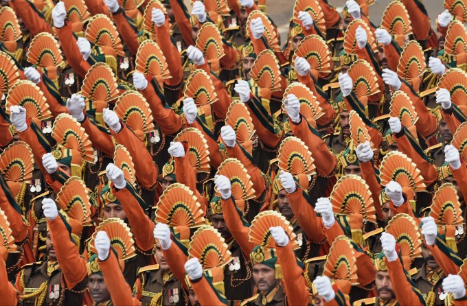 Rehearsals For Republic Day Parade ( 2018 ) Rehearsals For Republic Day Parade ( 2018 )