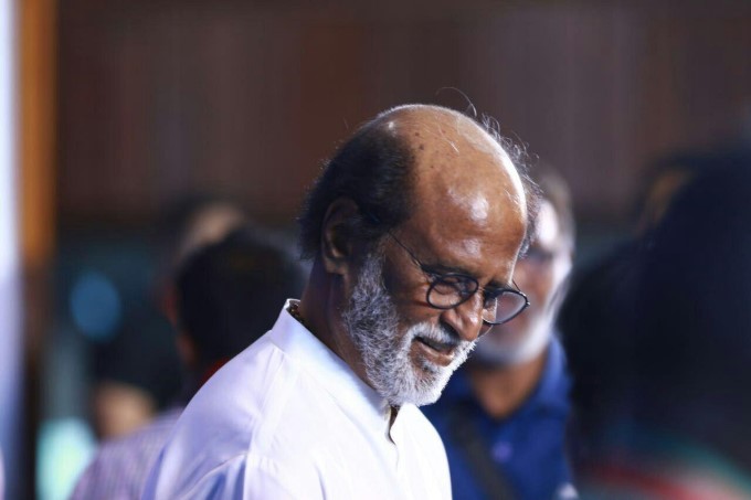 Rajinikanth Meets His Fans In Chennai Rajinikanth Meets His Fans In Chennai