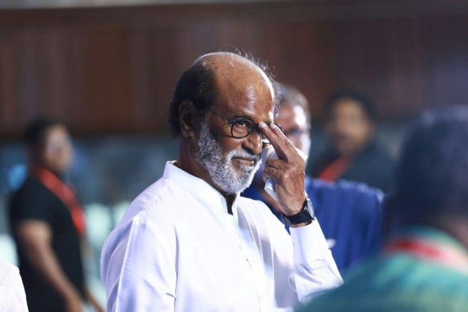 Rajinikanth Meets His Fans In Chennai Rajinikanth Meets His Fans In Chennai