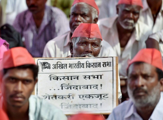 Farmers Protest In Mumbai Farmers Protest In Mumbai