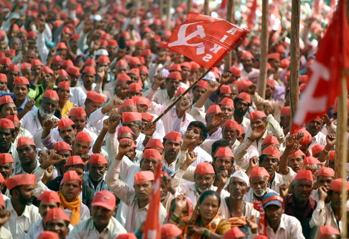 Farmers Protest In Mumbai Farmers Protest In Mumbai