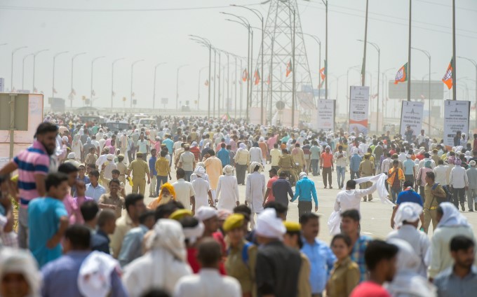 PM Modi Inaugurates Eastern Peripheral Expressway PM Modi Inaugurates Eastern Peripheral Expressway