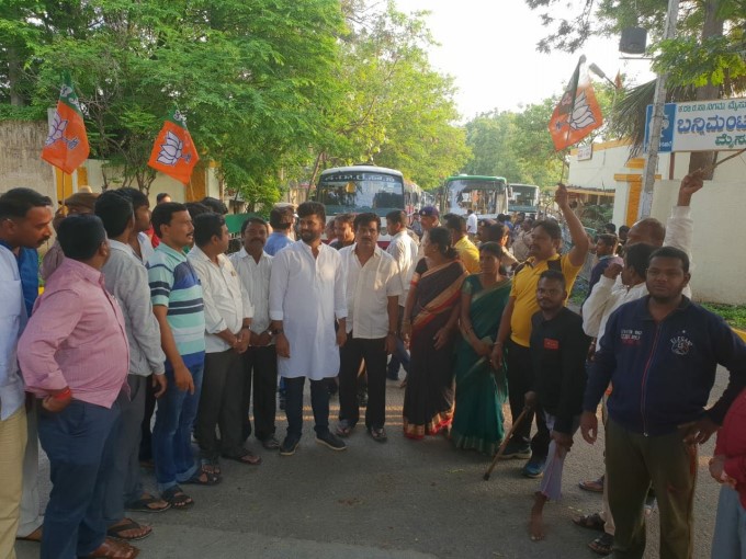 Karnataka Bandh May 28 2018 Photos Karnataka Bandh May 28 2018 Photos