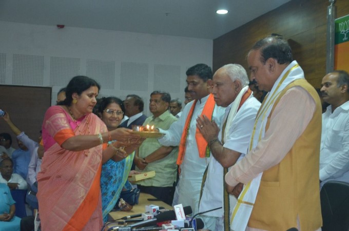 Karnataka CM BS Yeddyurappa Swearing In Ceremony Karnataka CM BS Yeddyurappa Swearing In Ceremony