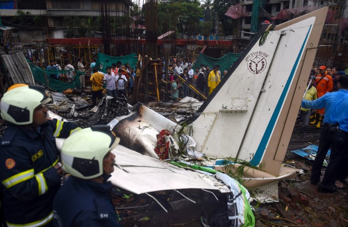 Chartered Plane Crash In Mumbai Chartered Plane Crash In Mumbai